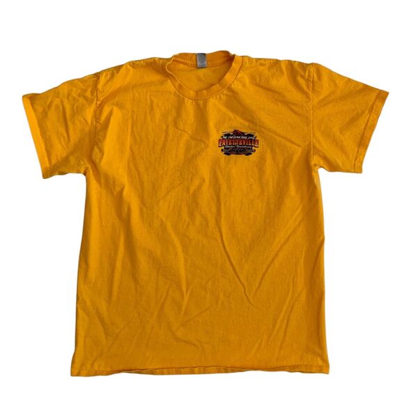 Gildan Men's Size M The Carolina Bull Ring Fayetteville Motor Speed Way T-Shirt - Picture 3 of 13